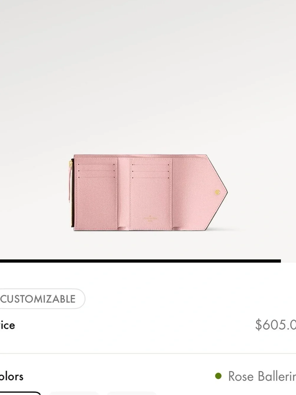 Louis Vuitton Monogram Victorine Wallet - Picture 9 of 10